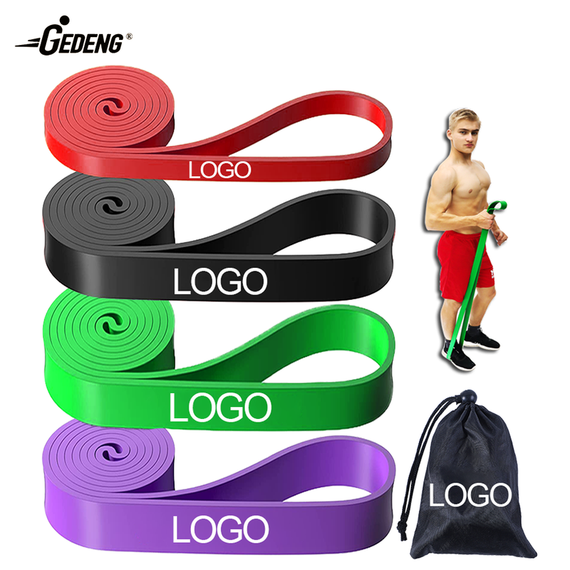GEDENG Custom Logo Rubber Resistance Bands