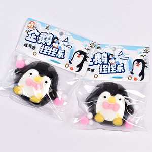 ของเล่นบีบเพนกวินน่ารัก ของเล่นนุ่มๆ บรรเทาความเครียด ของเล่นสัตว์จำลองเพนกวิน บีบแล้วคืนรูปช้าๆ ของเล่นบีบคลายเครียด - Product Image 2