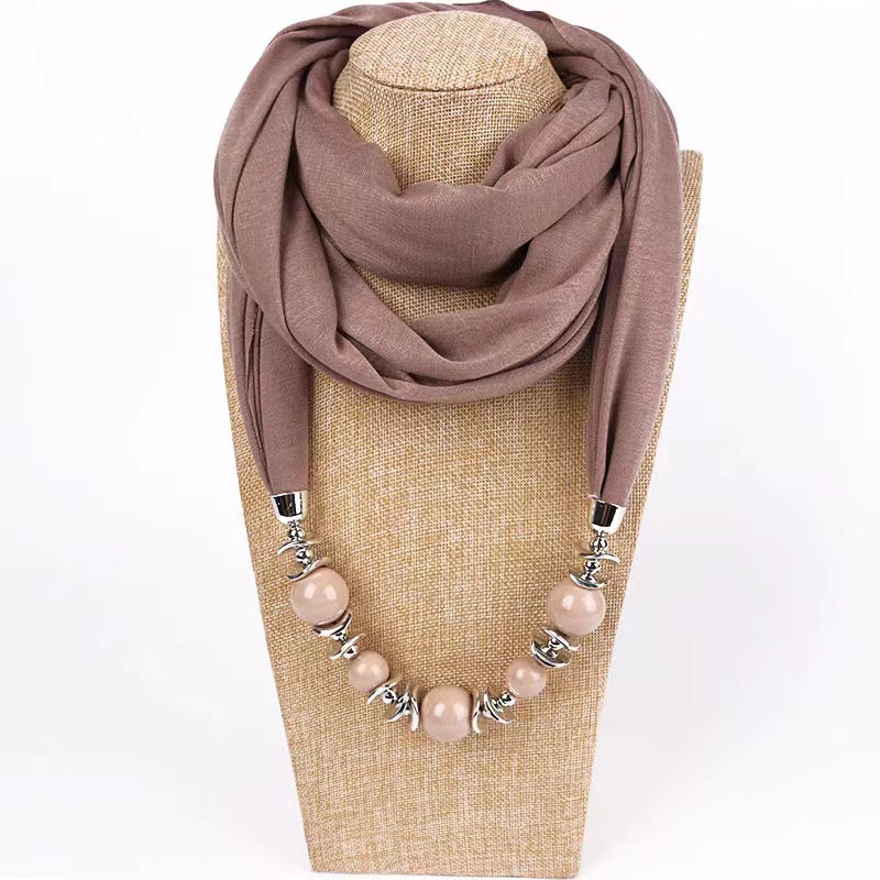 Wholesale Neck Scarf Necklace Adjustable Length Design