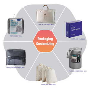 Charmant Alice 100% coton/velours tricot pondéré gravité sommeil plus profond couverture d'aide couverture pondérée couverture lourde - Product Image 4