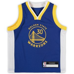 โกลเด้น สเตท วอร์ริเออร์ส เคอร์รี 30 บลู ไอคอน อิดิชั่นเสื้อเจอร์ซีย์เด็กวัยหัดเดิน ชุดบาสเก็ตบอลเด็กชาย ระบายความชื้นได้ดี - Product Image 2