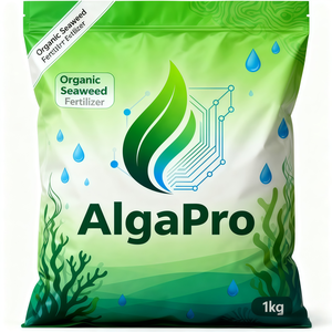 Compost de Algas Marinas Orgánico Certificado AlgaPro, Color Marrón Oscuro, para Huertos, 75% de Ácido Húmico, Bolsa de 25 kg, Liberación Rápida, Fácil Disolución - Product Image 4