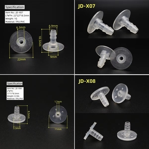 ท่อพลาสติกแบบกำหนดเอง ผลิตภัณฑ์เป่าลม TPU หัวฉีดข้อศอกตรงสำหรับท่อ - Product Image 4