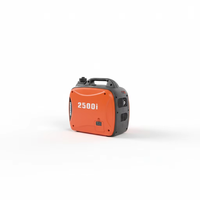 Générateur onduleur silencieux à essence/pétrole 2,5KW 3KW 5KW 6KW avec réservoir de carburant de 4L et démarrage par lanceur - Offre Spéciale
