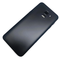 Pour Samsung Galaxy J6 2018 (J600F) – Cache arrière en verre pour batterie, panneau arrière, boîtier de réparation avec/sans objectif d'appareil photo