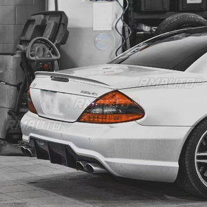 สปอยเลอร์หลังคาร์บอนไฟเบอร์ UBUYUWANT สำหรับ Mercedes-Benz SL Class R230 - Product Image 3