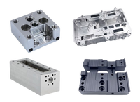 Pièces aérospatiales complexes pour drones, usinées CNC 5 axes, fabrication OEM/ODM en usine, raccords de connexion de cadre d'hélice de drone en acier inoxydable
