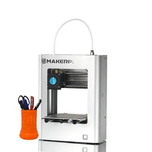 MakerPi M1 terintegrasi 48w konsumsi daya rendah 3d Drucker Under100 Euro terbaik pemula rumah 3d Printer