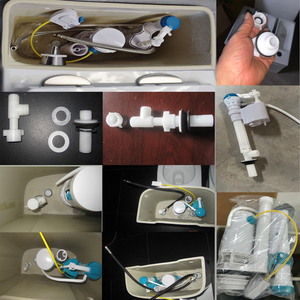 WC combiné avec lavabo intégré et robinet, <span class=keywords><strong>noir</strong></span>, Watermark WCS - Product Image 6