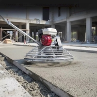 Terraforce OEM ODM Finitionneuse de surface en béton à moteur essence 5.5/6.5HP, flotteur en acier, haute efficacité