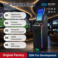 Kiosque d'enregistrement en hôtel personnalisé avec interface utilisateur (UI) et expérience utilisateur (UX) et traduction multilingue