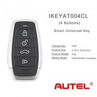 Meilleur prix AUTEL IKEYAT004CL Clé intelligente universelle indépendante à 4 boutons Autel IKEY Style Premium