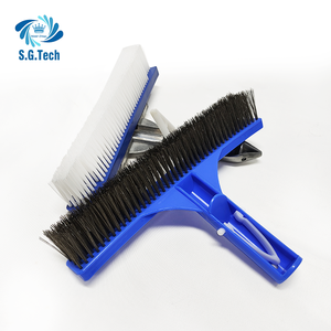 Brosse de nettoyage de piscine en acier inoxydable Water Crown, ensemble complet, outil efficace pour les accessoires de spa et de piscine - Product Image 4