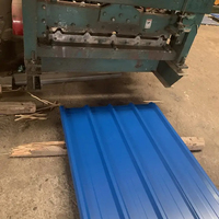 Weiß Farbbeschichtetes PPGI Wellblech 24 Gauge Verzinktes Stahldachziegel Baumaterial