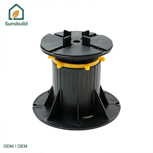Pedestales Ajustables de PP Sunsbuild para Terrazas de Hoteles, Parques, Caminos de Acceso, Terrazas Comerciales y Pisos Elevados para Exteriores - Product Image 1
