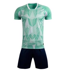 Conjunto de Uniforme de Fútbol para Hombre 2026, Camiseta de Entrenamiento de Secado Rápido, Transpirable, Deportiva, Moderna, de Manga Corta, Cuello en V, Satén, 100% - Product Image 1
