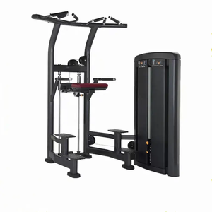 Équipement de musculation, machines à charge par broche, entraînement des pectoraux et des épaules, traction assistée, machine à dips, machine à tractions - Product Image 2