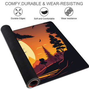 fx Custom XXL Large Rubber Soft Waterproof Gaming Mouse Pad with Sublimation Logo Cute <b>Computer</b> <b>Accessory</b> Keyboard Deskmats - Product Image 2