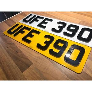 Placa de Matrícula de Acrílico Resistente para Vehículos - Product Image 4