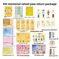 Articles funéraires artisanaux du Zhejiang sur le thème des animaux pour chiens et chats - Plusieurs articles