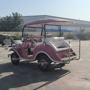 Voiture électrique de luxe vintage, batterie 72V, autonomie 100km, véhicule de tourisme classique pour mariages et réceptions hôtelières - Product Image 6