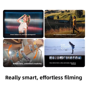 Cámara de Vlogging Usada para <span class=keywords><strong>DJI</strong></span> Osmo <span class=keywords><strong>Pocket</strong></span> 3, CMOS de 1 Pulgada, Video 4K a 120 fps, Seguimiento de Rostros y Objetos <span class=keywords><strong>2</strong></span>, Pantalla Táctil Giratoria, Videocámara Pequeña - Product Image 6