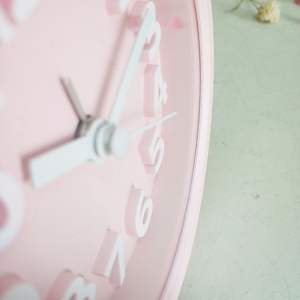 Allarme creativo scandinavo bambini studenti comodino camera da letto con amaretto rotondo sveglia digitale <span class=keywords><strong>Stereo</strong></span> - Product Image 2