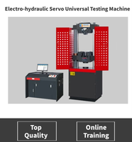 Machine d'essai universelle électro-hydraulique servo 100 kN Zhongchuang à commande informatique pour essais de traction et compression des métaux CE