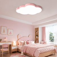 Lámpara de Techo LED de Hierro Forjado con Diseño de Nube, Moderna y Colorida, para Habitación Infantil, Niña o Niño, Estilo Creativo de Dibujos Animados, Marca BGST