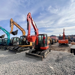 Mini-excavatrice compacte d'occasion Kubota Kx165 6T à chenilles en caoutchouc pour ferme et jardin, moteur EPA - Product Image 2