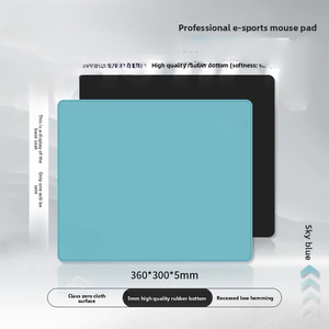 [Lei Zhen Esports Gaming Mouse Pad] Tapis de souris en caoutchouc de couleur unie de haute qualité, petite taille, 360x300mm, tapis rectangulaire à texture fine - Product Image 5