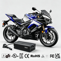 Chargeur au lithium industriel 42V 18A pour moto électrique, vélo électrique, chariot élévateur |   Prise personnalisée OEM, protection contre les surtensions et les surintensités