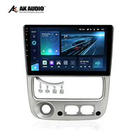 2004-2006 Kia Pride/Kia Rio (LHD) 9 inci Bingkai Tunggal Panel Pemutar DVD Mobil Bingkai Panel Radio Navigasi Android Auto ABS
