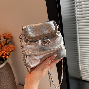 Bolso de Mano Mini de Moda para Mujer, Bolso Mensajero para el Trabajo, Texturizado, Pequeño y Cuadrado, Personalización Diaria de Fábrica - Product Image 5