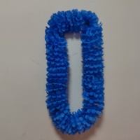 Collier de fleurs en soie hawaïenne, accessoires pour fête Luau, remise de diplôme, bal de promo, collier floral tropical pour mariage, décoration d'événements en bord de mer