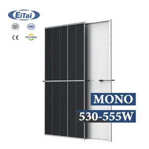 Eitai双面太阳能电池板双层玻璃高效制造商来自中国新到货黄金供应商