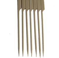 Lot de brochettes de pagaie jetables Teppo, en bambou, pour fruits de mer, Restaurant
