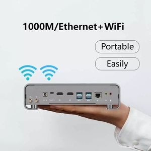 Chơi Game Máy Tính I7 9750H I9 9980H 8 Lõi NVIDIA Gtx1650 4G Tuyệt Vời Fan Làm Mát Thiết Kế Ddr4 Nvme Ba Hiển Thị Mini <span class=keywords><strong>PC</strong></span> Gamer - Product Image 3