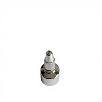 Bouchons de rechange en plastique torsadés 28/410 24/410, finition brillante UV or et argent, pour bouteilles de colle extrudée et peinture