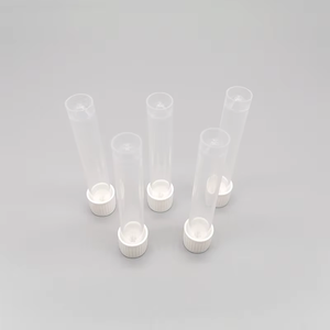 Tube de conservation d'<span class=keywords><strong>ADN</strong></span>/RNA fécal stérile de haute qualité de 15 ml avec cuillère pour tests de laboratoire - Product Image 5