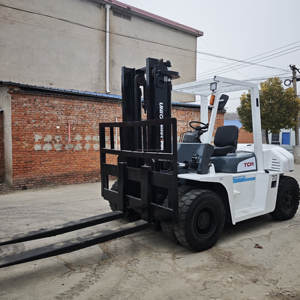 Japan Original Used TCM FD70 7t Counterbalance Forklift with Diesel Engine Restaurant Use 1 Year Warranty Great Condition - Product Image 6