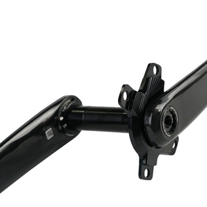 Placa de dientes de manivela de fibra de carbono <span class=keywords><strong>para</strong></span> bicicletas de carretera súper ligeras, soporte de eje hueco de 29MM, instalación de medidor de potencia especial modificado - Product Image 2