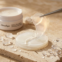 Patchs Hydrogel Contour des Yeux Anti-Poches et Anti-Cernes au Rétinol, Peptides, Caféine et Acide Hyaluronique, Anti-Âge, Marque Blanche, OEM, 30 Paires