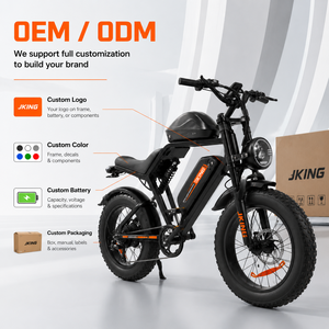 จักรยานไฟฟ้าล้อโต 1000W 48V ระยะไกล 20x4.0 สำหรับผู้ใหญ่ มอเตอร์ประสิทธิภาพสูง 1000W ออกแบบมาเพื่อภูเขา ทางวิบาก และการใช้งานประจำวัน - Product Image 2