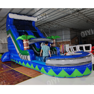 Toboggan aquatique pour piscine Pvc Grand équipement d'amusement extérieur Toboggans aquatiques pour la maison Piscine - Product Image 3