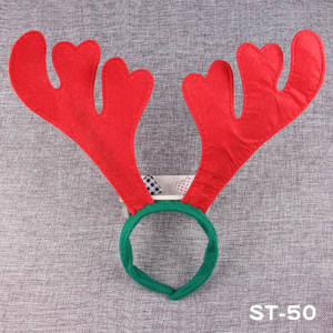 EAGLEGIFTS Bandeaux de renne pour femmes et filles <span class=keywords><strong>Bandeau</strong></span> de père noël pour enfants <span class=keywords><strong>Bandeau</strong></span> de nouvel an et de noël - Product Image 6