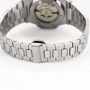 Montre pour homme de luxe, mécanique, en acier inoxydable, avec fond transparent, résistante à l'eau 3ATM - Product Image 5