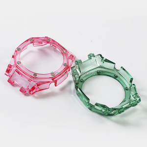 Boîtier en résine <span class=keywords><strong>transparente</strong></span> pour <span class=keywords><strong>GA</strong></span>-<span class=keywords><strong>2100</strong></span> <span class=keywords><strong>GA</strong></span>-2110 <span class=keywords><strong>GA</strong></span>-B2100 Mod Kit montres ODM/OEM remplacement de pièce personnalisable - Product Image 3