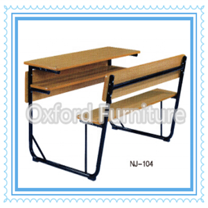 Mayoristas de escritorios dobles básicos modernos que venden muebles de escuela juegos de escritorios unidos - Product Image 5