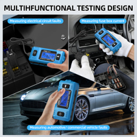 Testeur de circuit de fusible de voiture avec écran LCD numérique et lumière LED, outil de test d'ampli de fusible automobile 6-32V